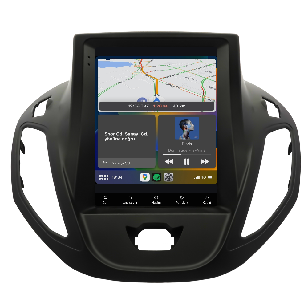 Ford Courier Android Multimedya Sistemi (2013-2024) CRV-4112XAT